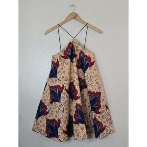 Mangishi Doll Didi Halter Dress Womens Size 6 Contemporary Electric Edgy Bold